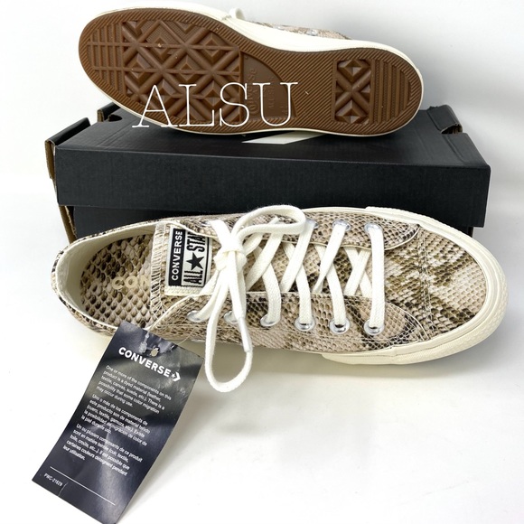 Converse Ctas Lift OX Egret Platform W 564677c - Picture 3 of 11